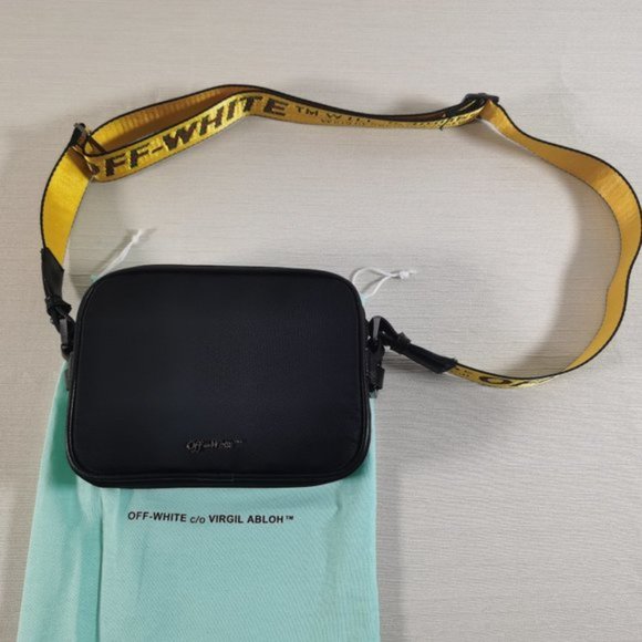 Off-White Nylon Crossbody Bag
